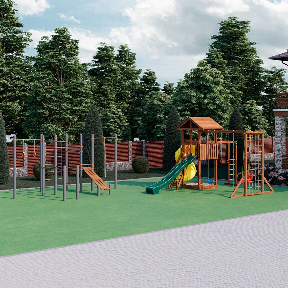 Спортивно-игровая площадка КСП-19