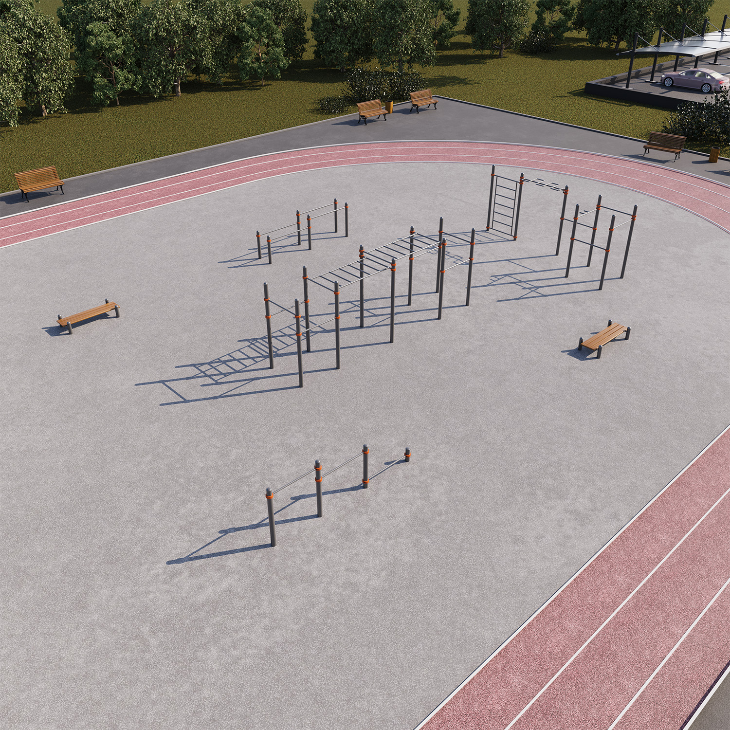 Спортивная площадка КС-4