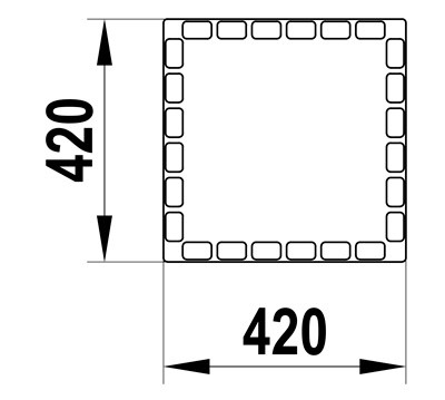 Урна со вставкой У-1.31