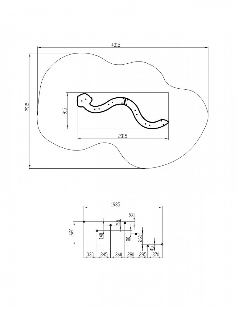 Бум детский Гусеница - СО 1.55.05