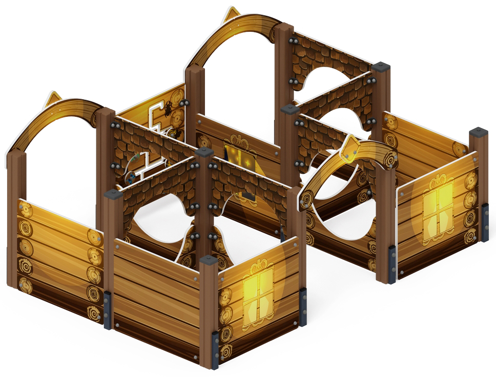 Лабиринт Кубик 2 (эко) МФ 20.01.02-02