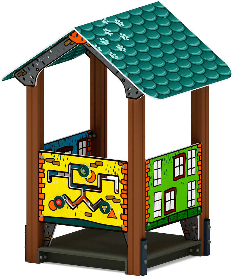 Домик малый 4 (город) МФ 10.01.04-01