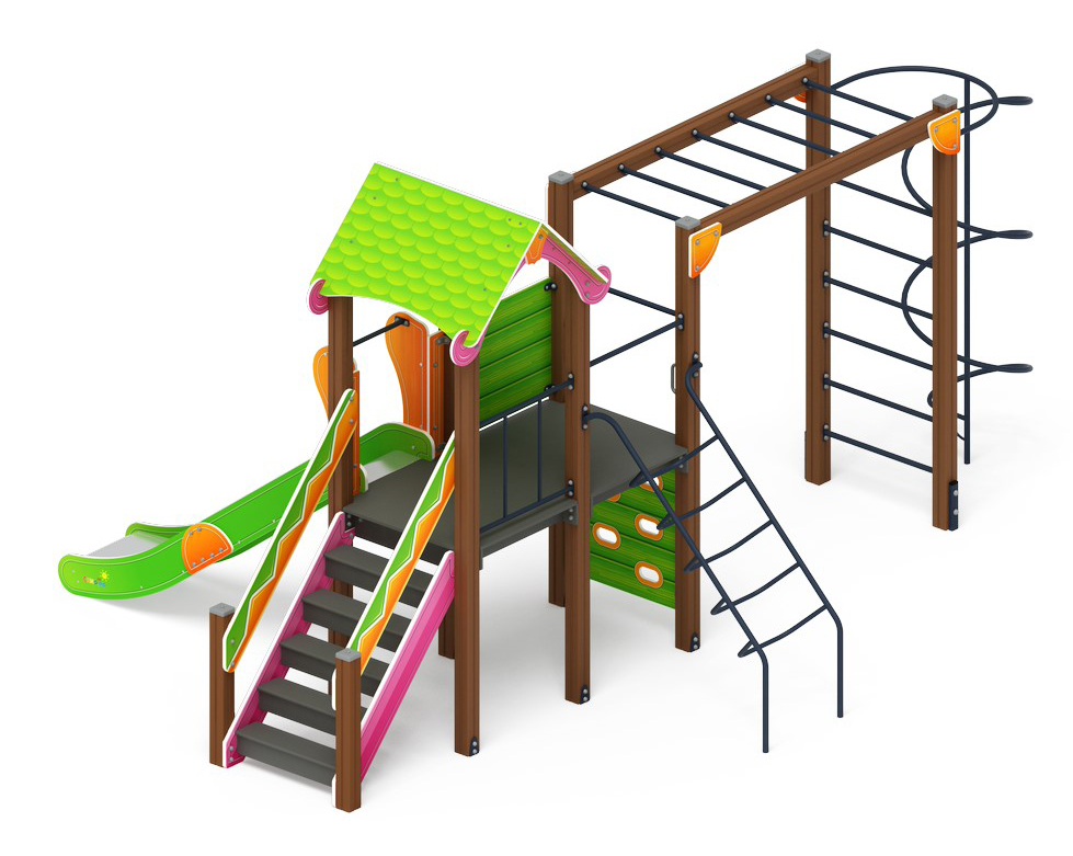 Лукоморье - ДИК 2.25.05-01.С - Игровой комплекс H=1200