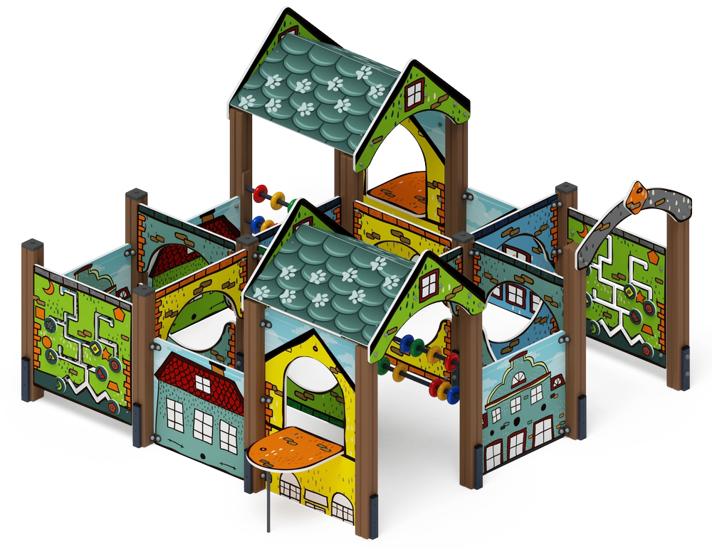 Лабиринт Кубик 4 (город) МФ 20.01.04-01