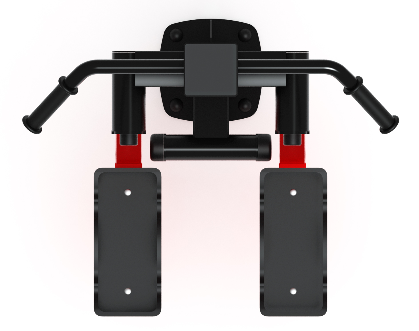 Хипс (красный) - Уличный тренажер - СТ 015-11.П