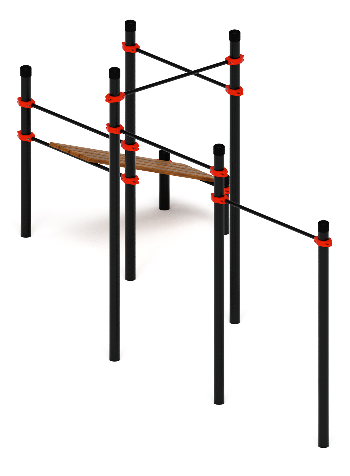 Воркаут 108 красный ВТ 12.15-01