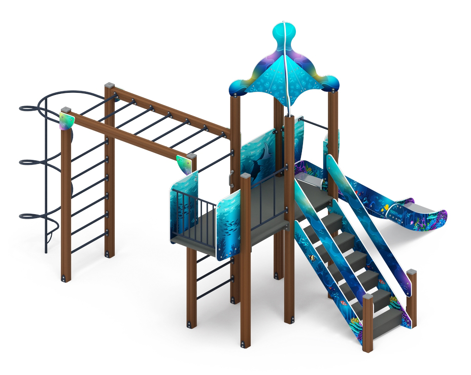 Морской - ДИК 2.17.01-01 - Игровой комплекс H=1500