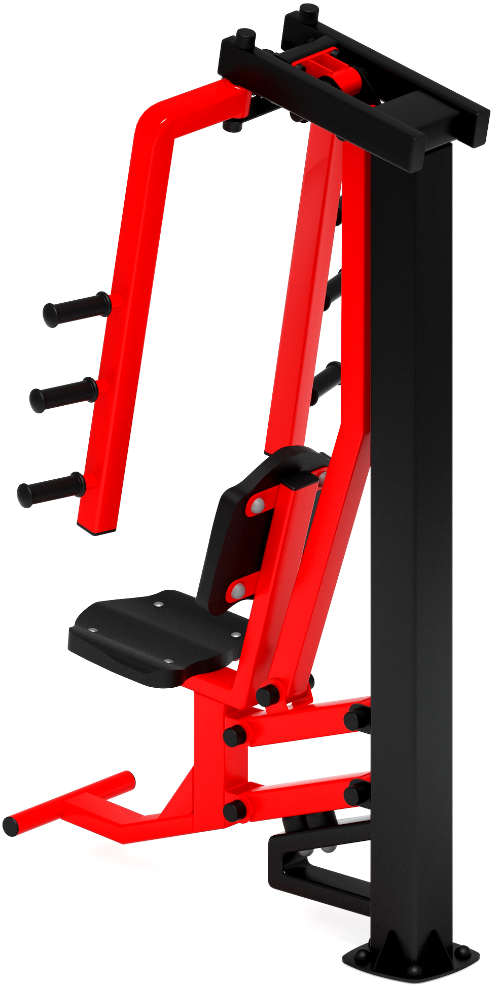 Бабочка (красный) - Уличный тренажер - СТ 028-11