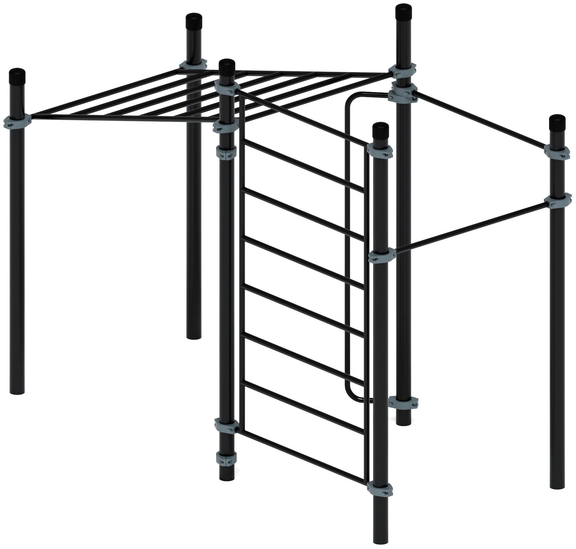 Воркаут ЛОВ 108 серый ВТ 102.12-03