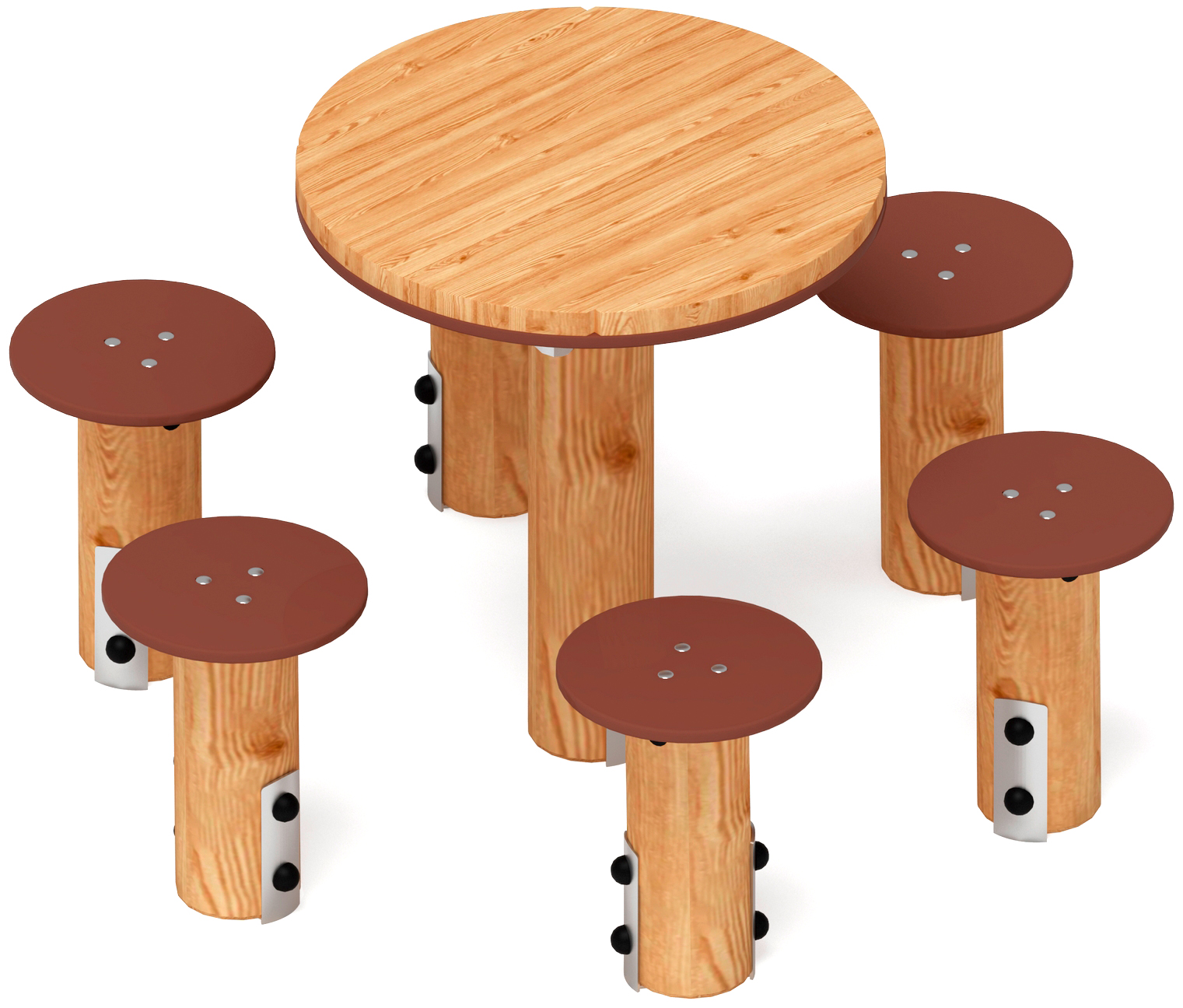 Столик взрослый (лиственница) МФ 32.01.05-Л