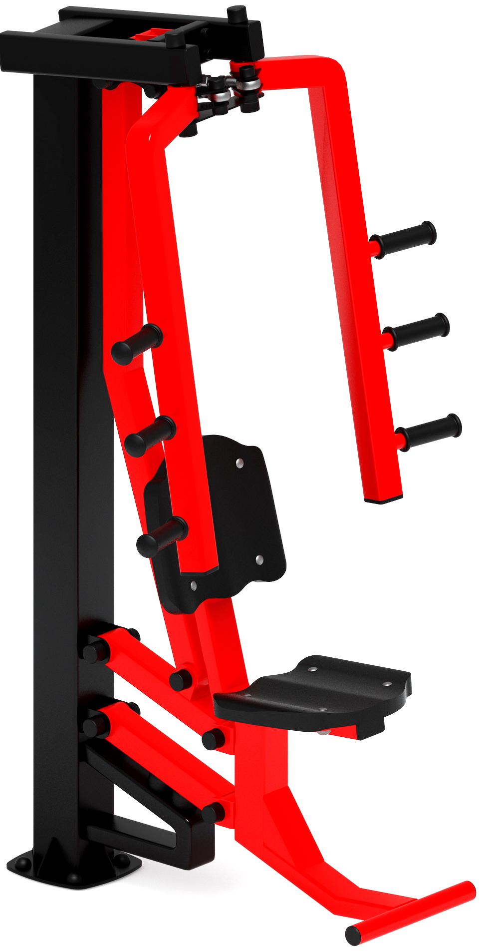 Бабочка (красный) - Уличный тренажер - СТ 028-11