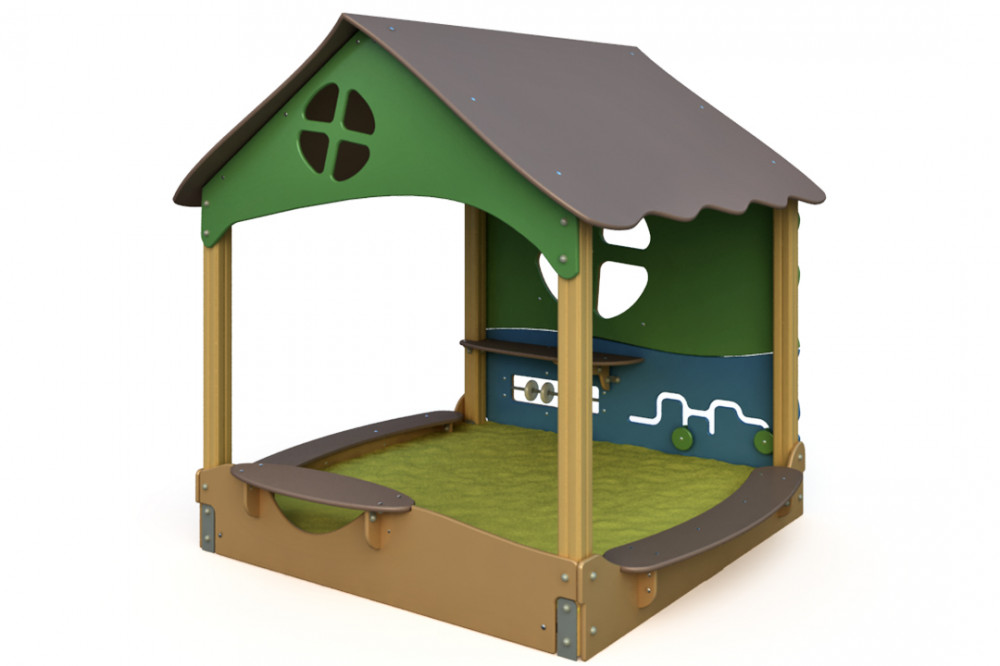 Песочница "Беседка" МФ-1.99