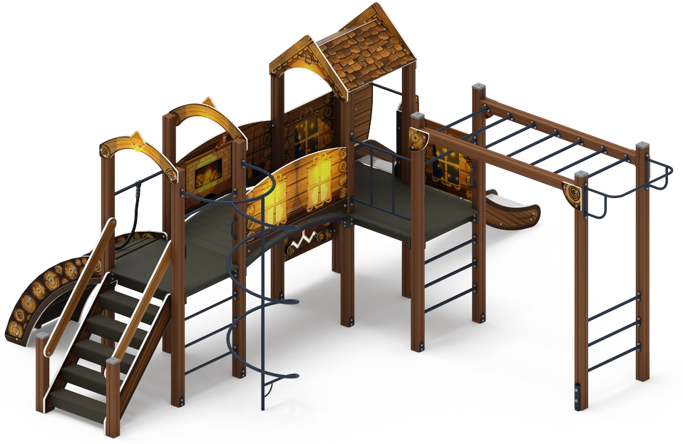 Рада (ЭКО) - ДИК 2.01.2.08-02 - Игровой комплекс H=1200