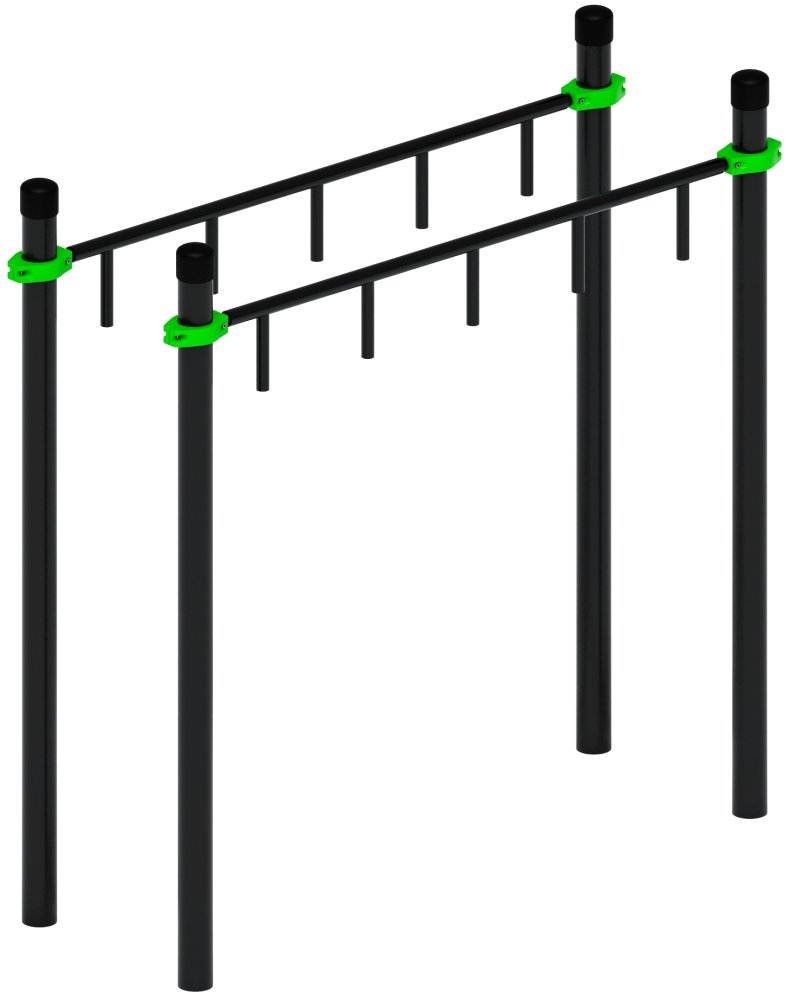 Воркаут ЛОВ 108 зеленый ВТ 102.10-02