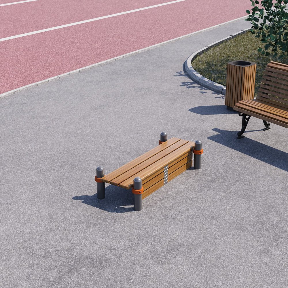 Скамья гимнастическая для измерения гибкости СВС-87