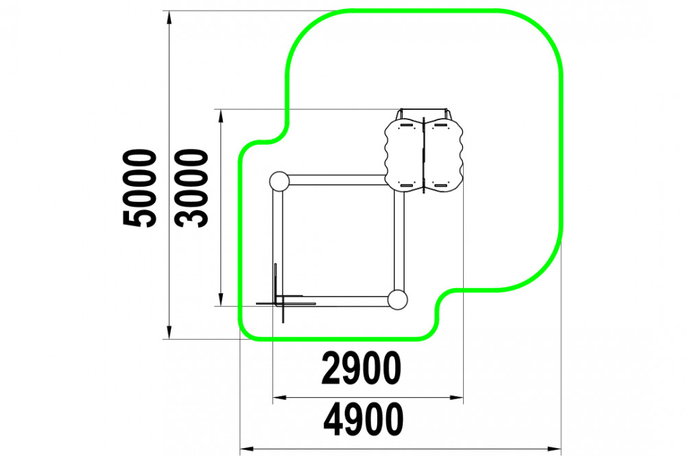 Песочница "Оазис" МФ-1.27