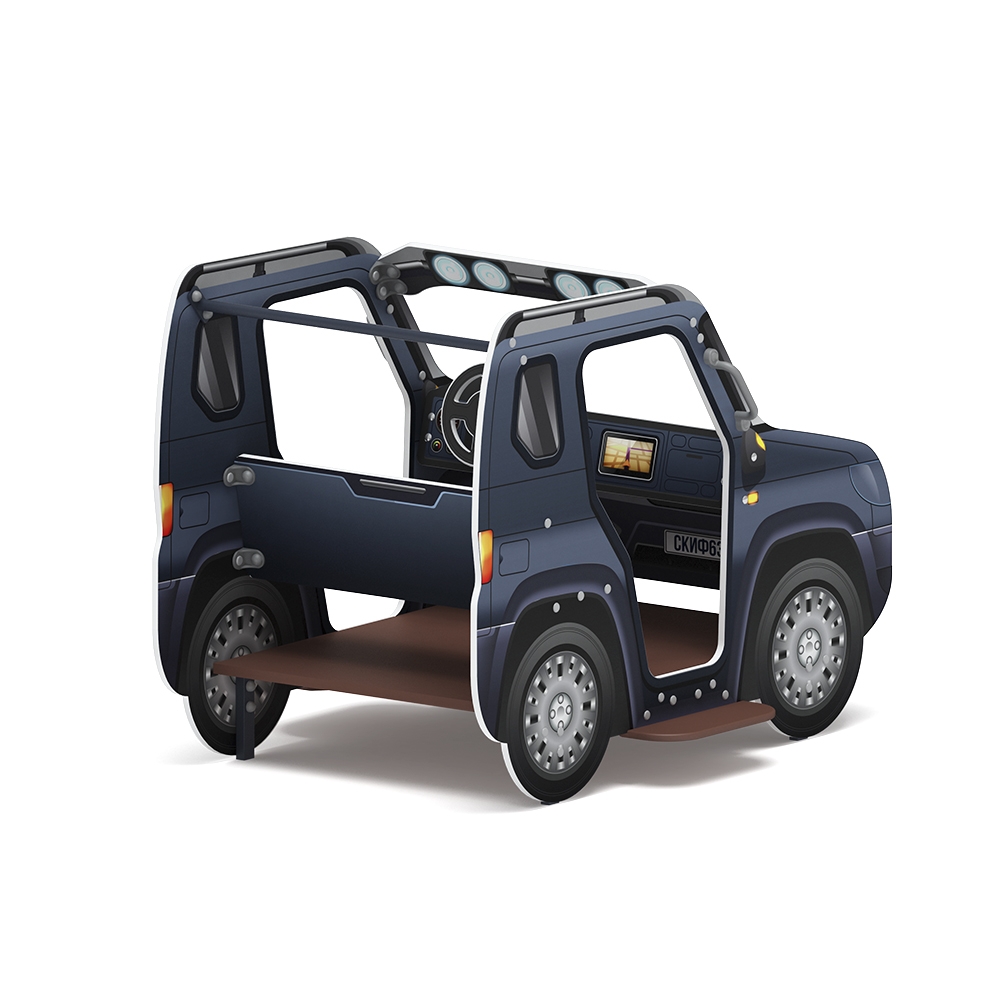 Джип Металлик - Беседка машинка - МФ 10.03.12-13