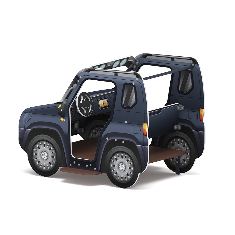 Джип Металлик - Беседка машинка - МФ 10.03.12-13