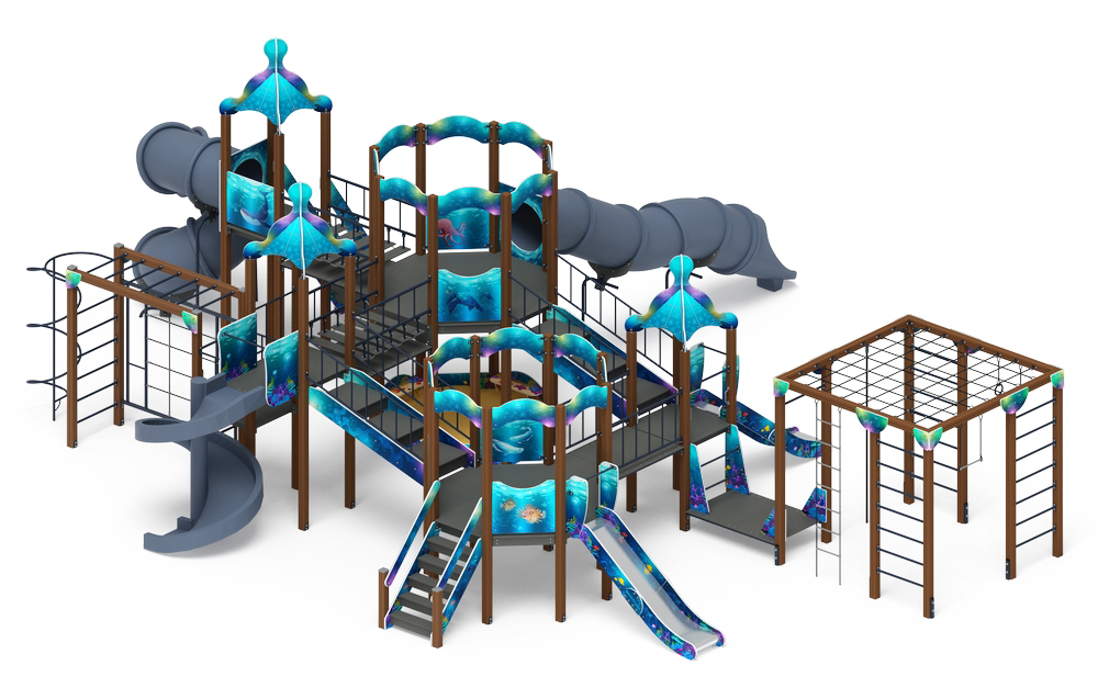 Морской - ДИК 2.17.07-01 - Игровой комплекс H=1200 H=2000