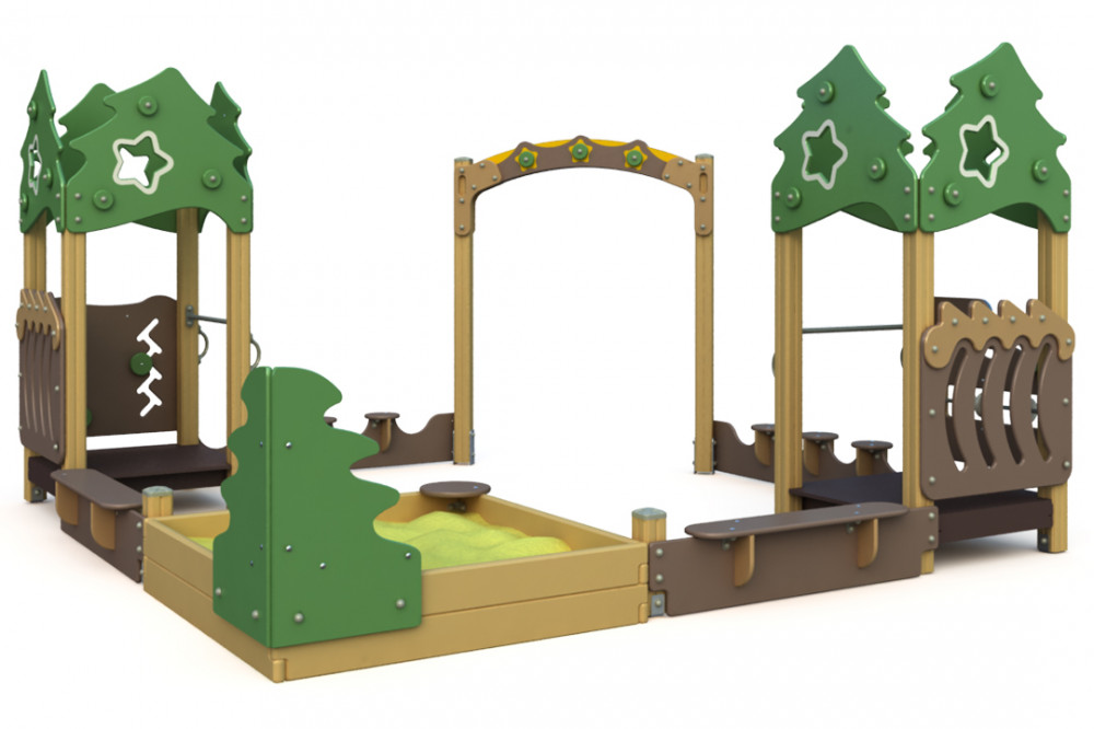 Песочница "Лес" МФ-1.110