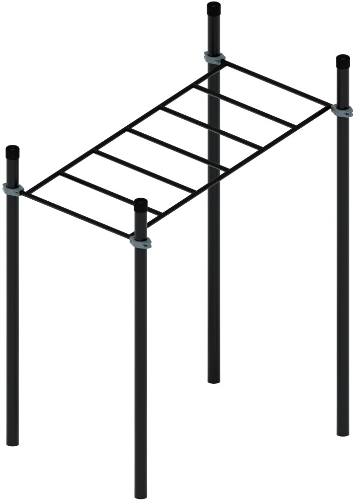 Воркаут ЛОВ 108 серый ВТ 102.07-03