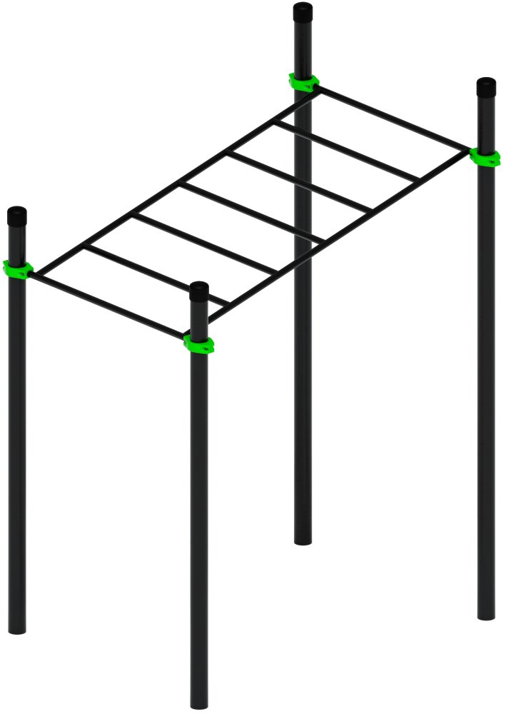 Воркаут ЛОВ 108 зеленый ВТ 102.07-02