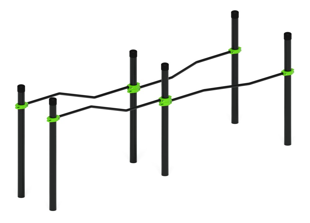 Воркаут ЛОВ 89 зеленый ВТ 101.17-02