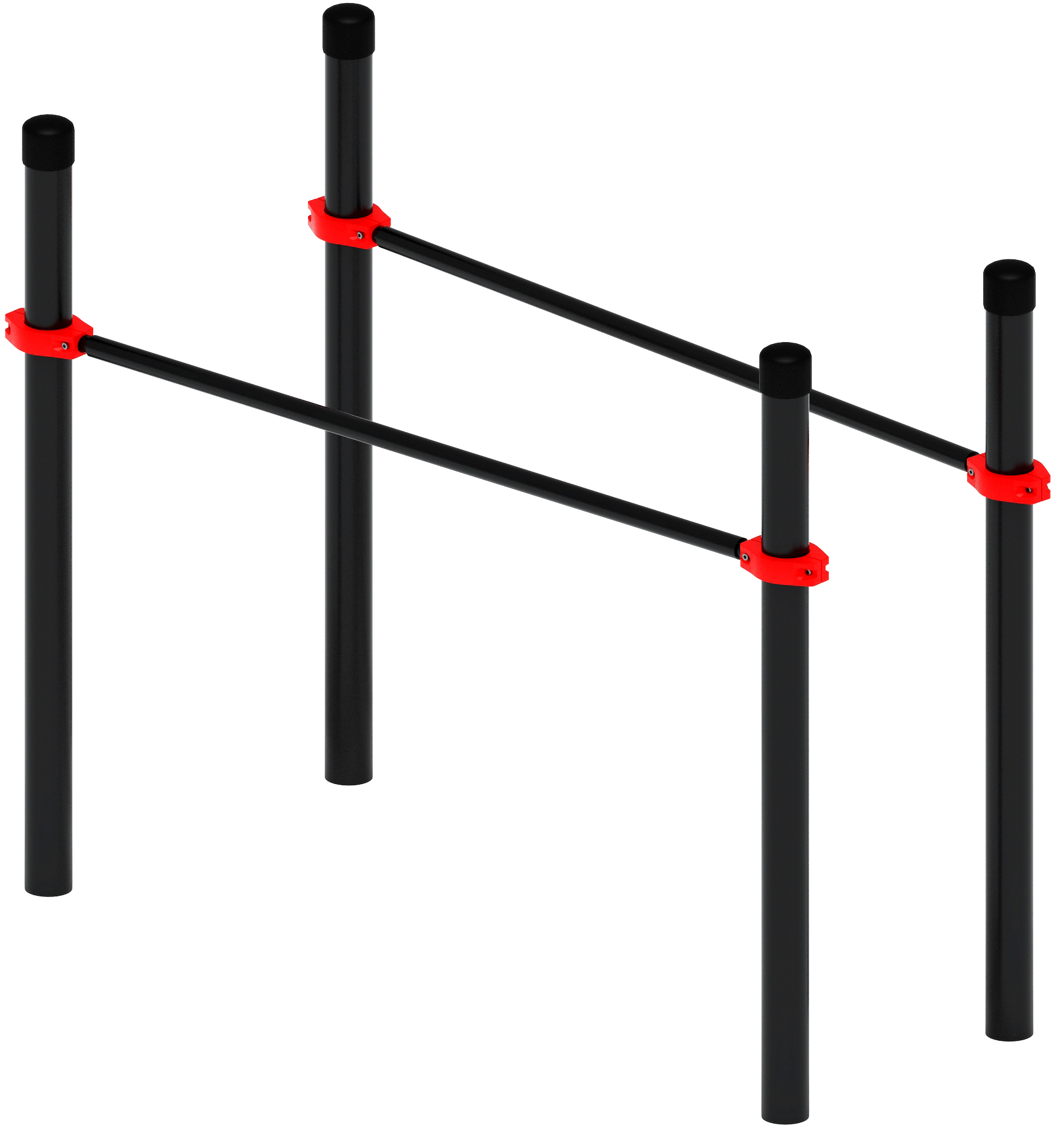 Воркаут ЛОВ 89 красный ВТ 101.09-01