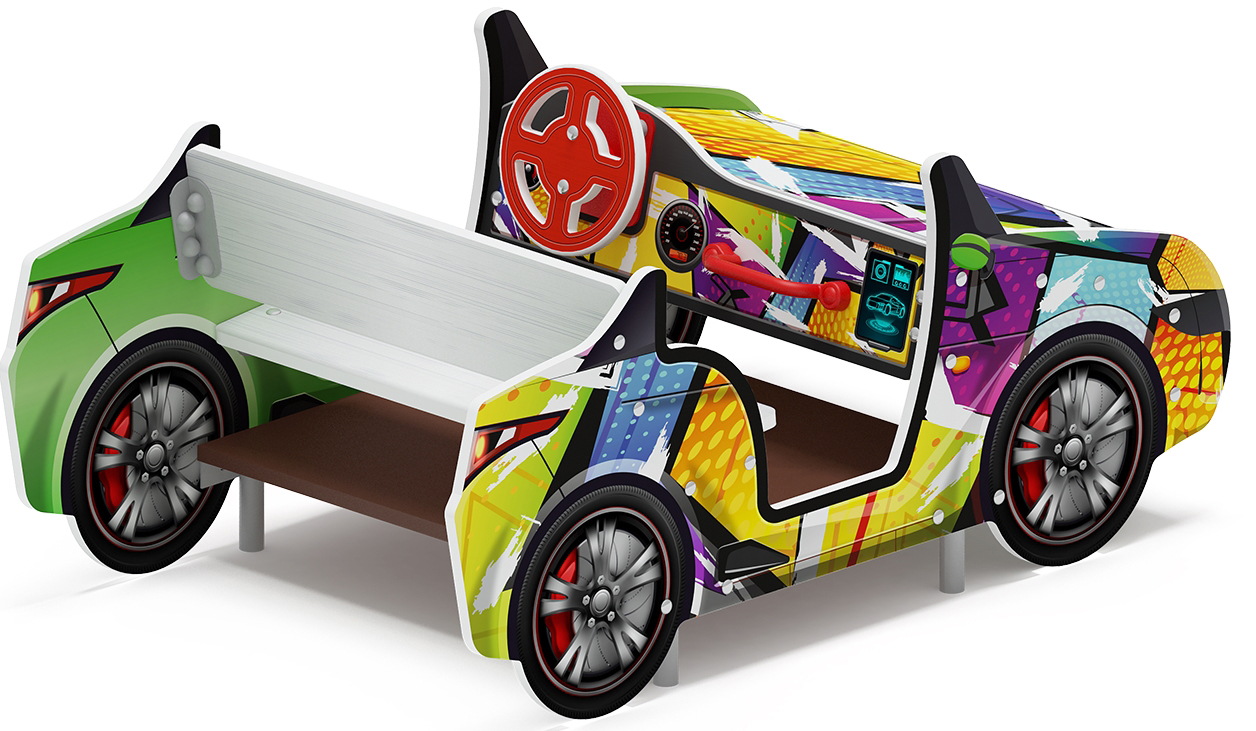 Кабриолет - Беседка машинка - МФ 10.03.02-02