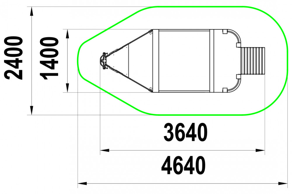 Песочница "Катер" МФ-1.9