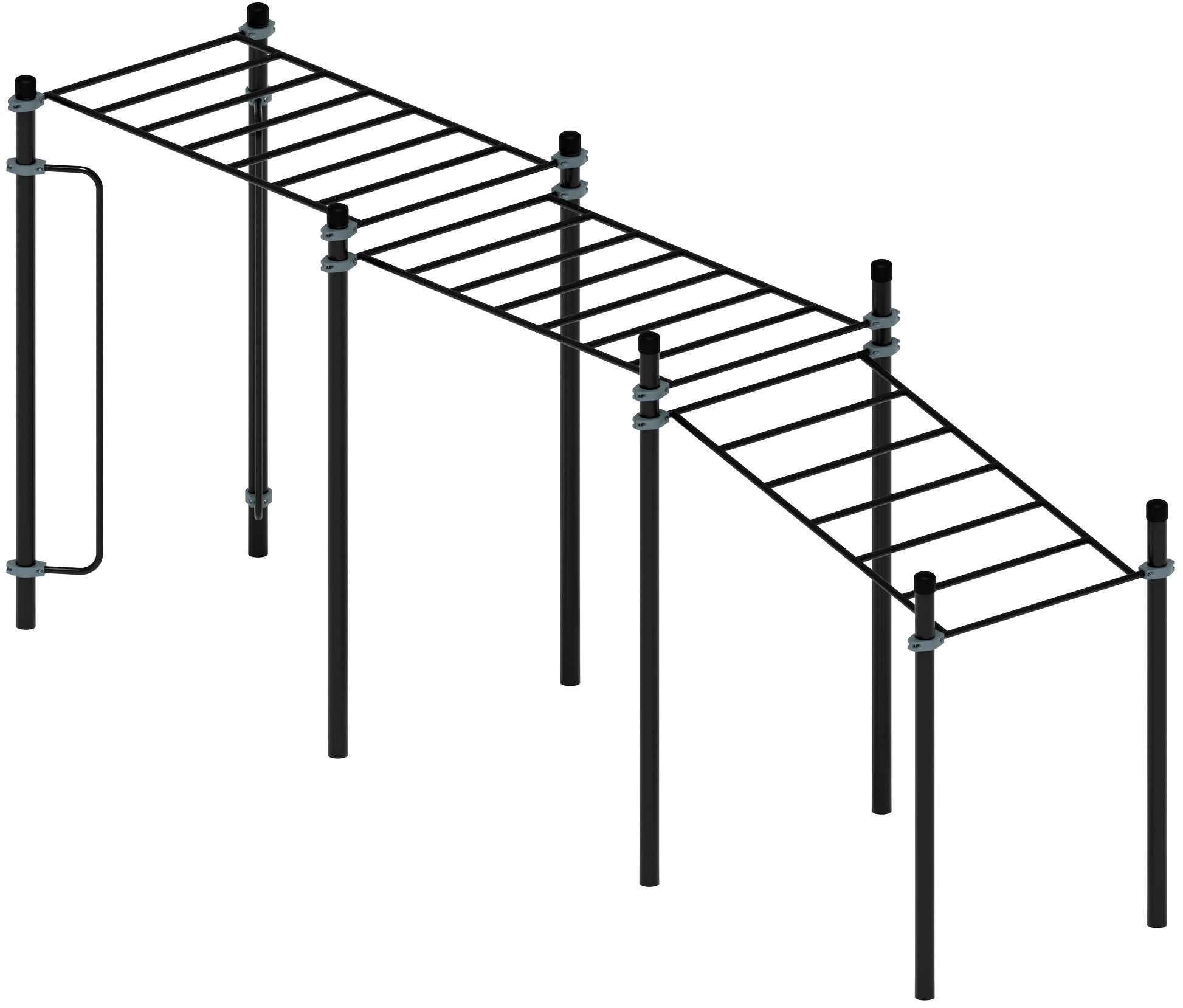 Воркаут ЛОВ 108 серый ВТ 102.11-03