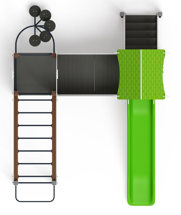 Лукоморье - ДИК 2.25.06-11 - Игровой комплекс H=1200