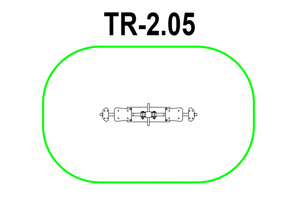 Тренажер двойной «Тандем - Жим ногами» ТР-2.05