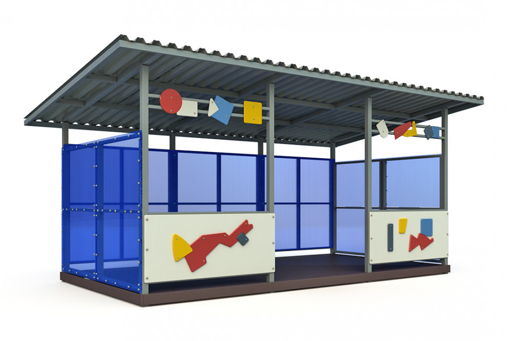 Теневой навес (18м2) ТН-3х6