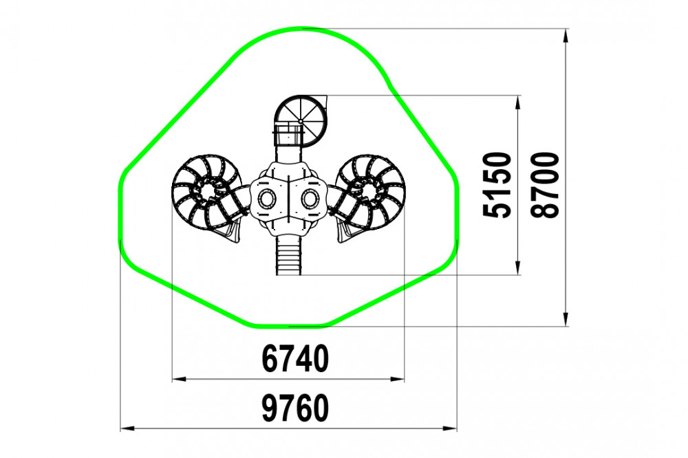 Игровой комплекс "Фантазия" ИКС-1.96