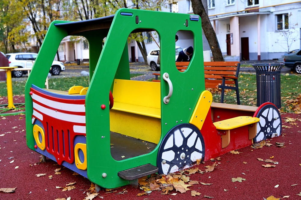 Песочница "Пожарная Машинка" МФ-1.60