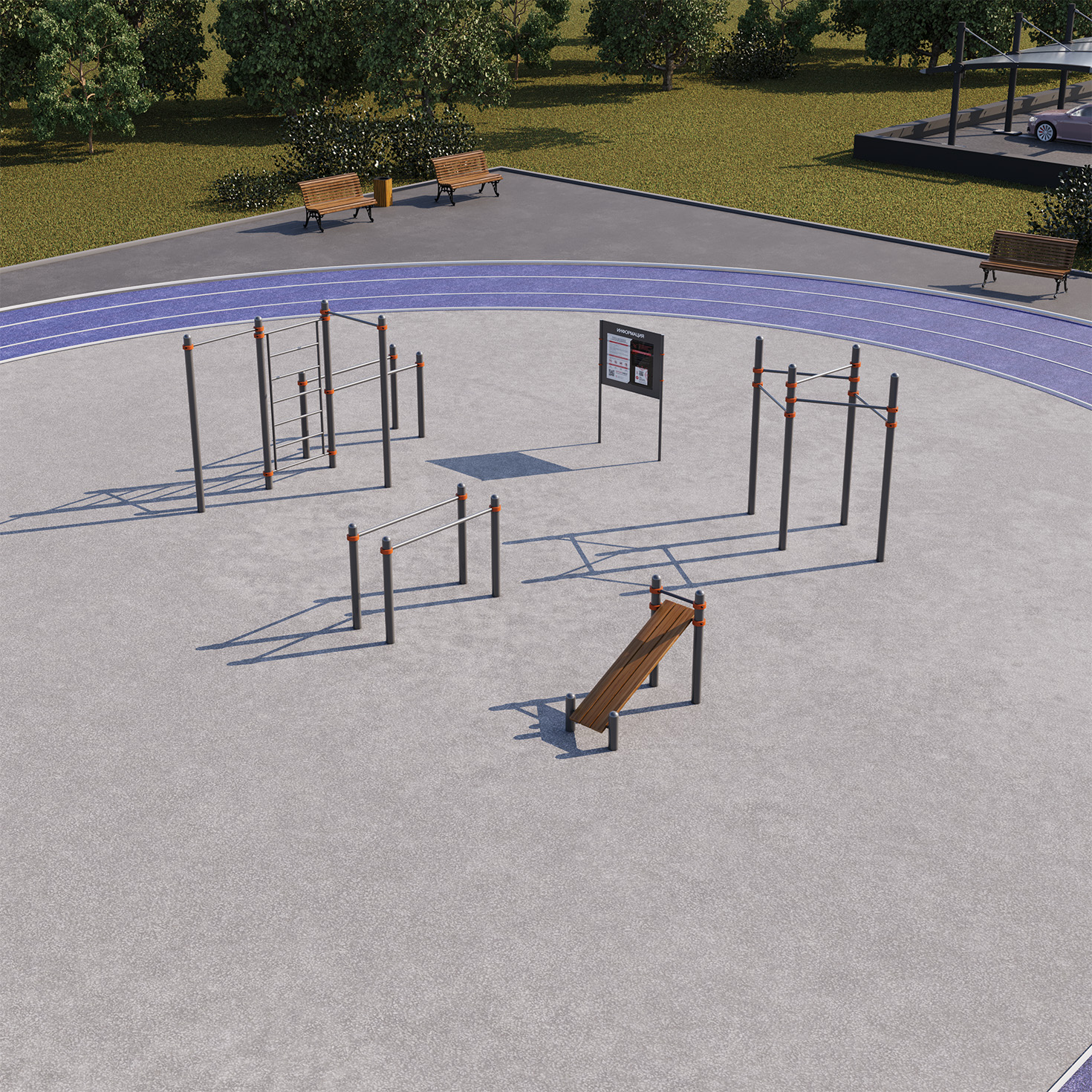 Спортивная площадка СП-6