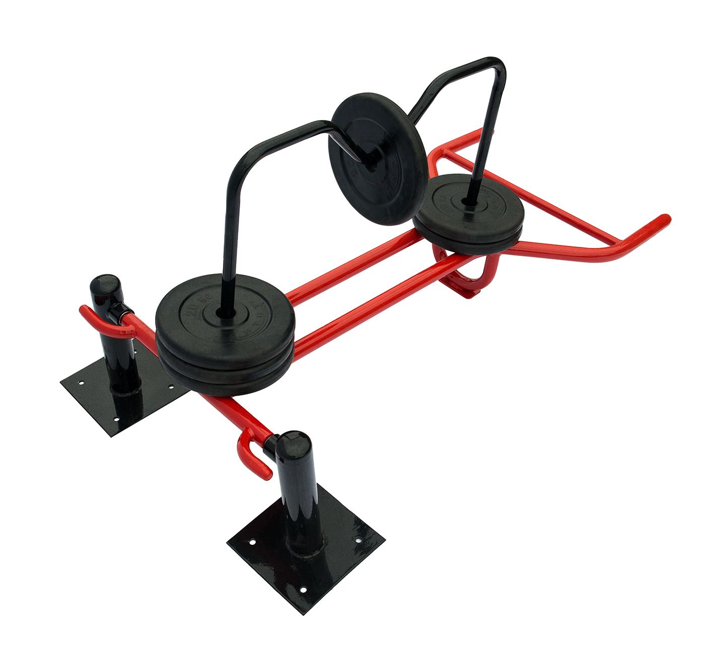 Уличный тренажер Становая тяга с изменяемой нагрузкой СВС-153