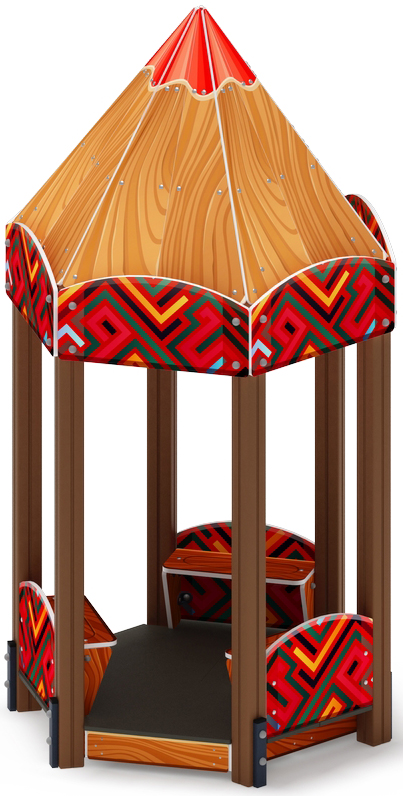 Домик Карандаши - МФ 10.26.01-01