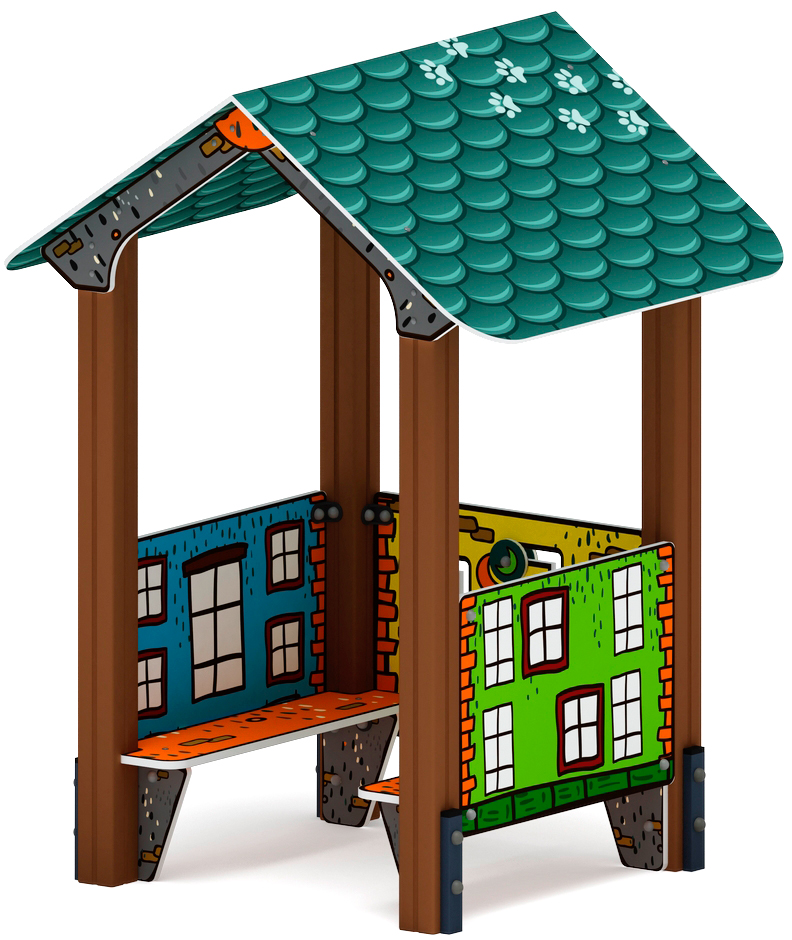 Домик малый 3 (город) МФ 10.01.03-01