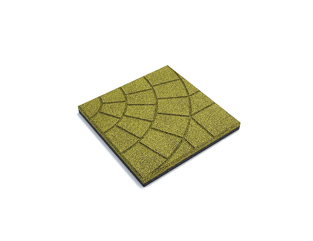 Резиновая плитка 350х350х30 мм "Паутинка"