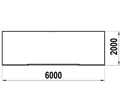 Навес для мусорных баков с раздвижными дверями (на 6 контейнеров) МФ-1.45.6