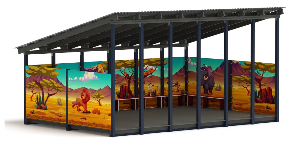 Теневой навес (Сафари) - МФ 71.6.4-10