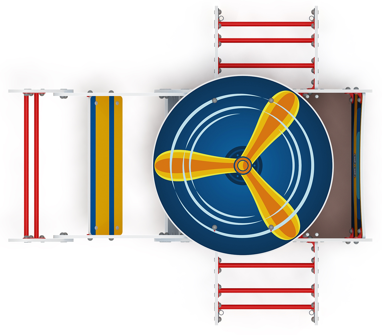 Вертолет (синий) - Беседка - МФ 10.03.04-01