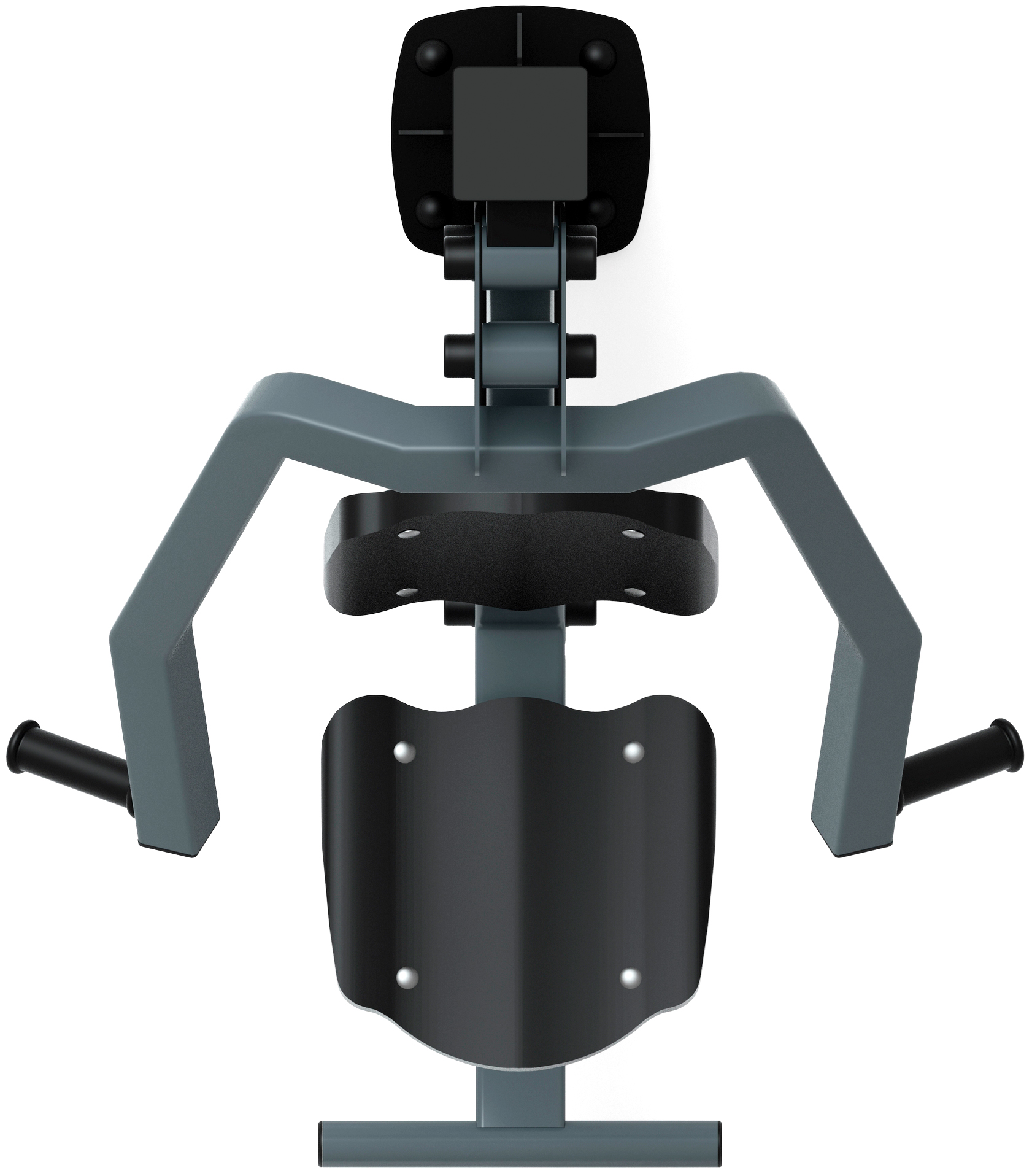 Жим от груди (серый) - Уличный тренажер - СТ 006-13