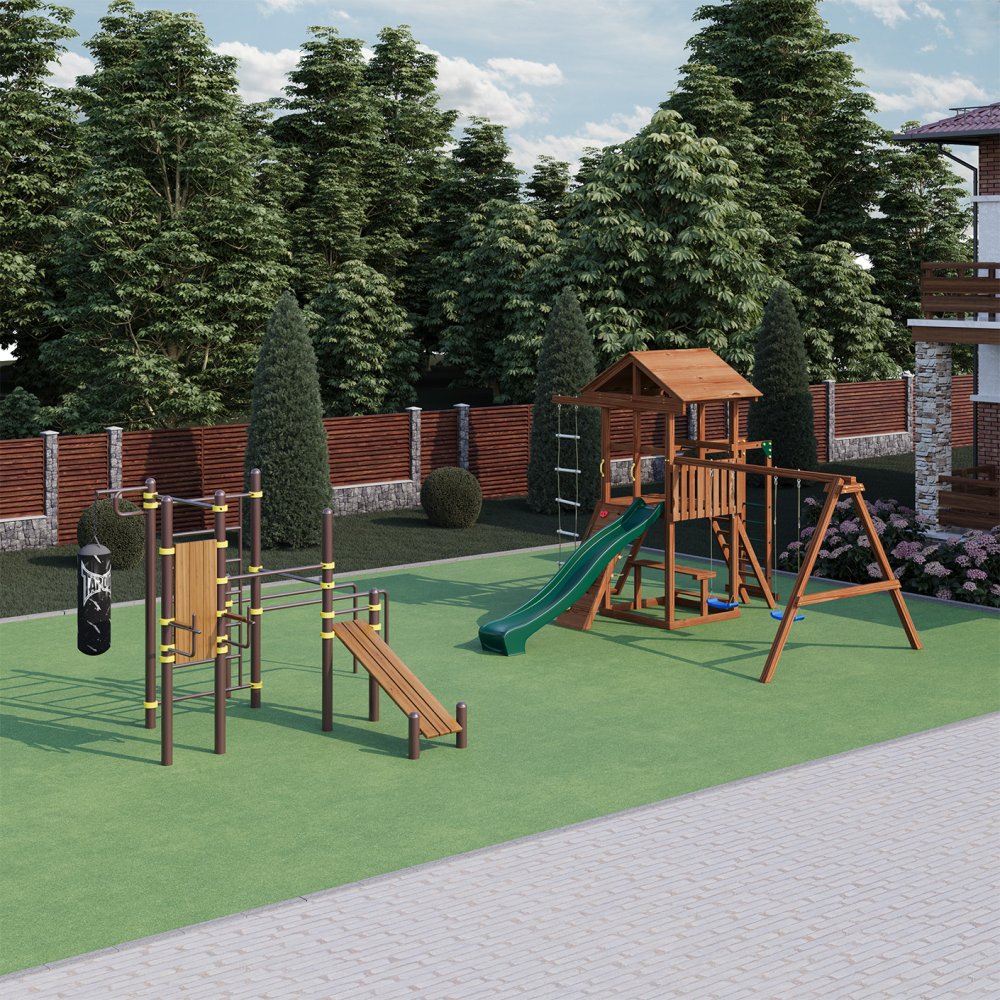 Спортивно-игровая площадка КСП-8