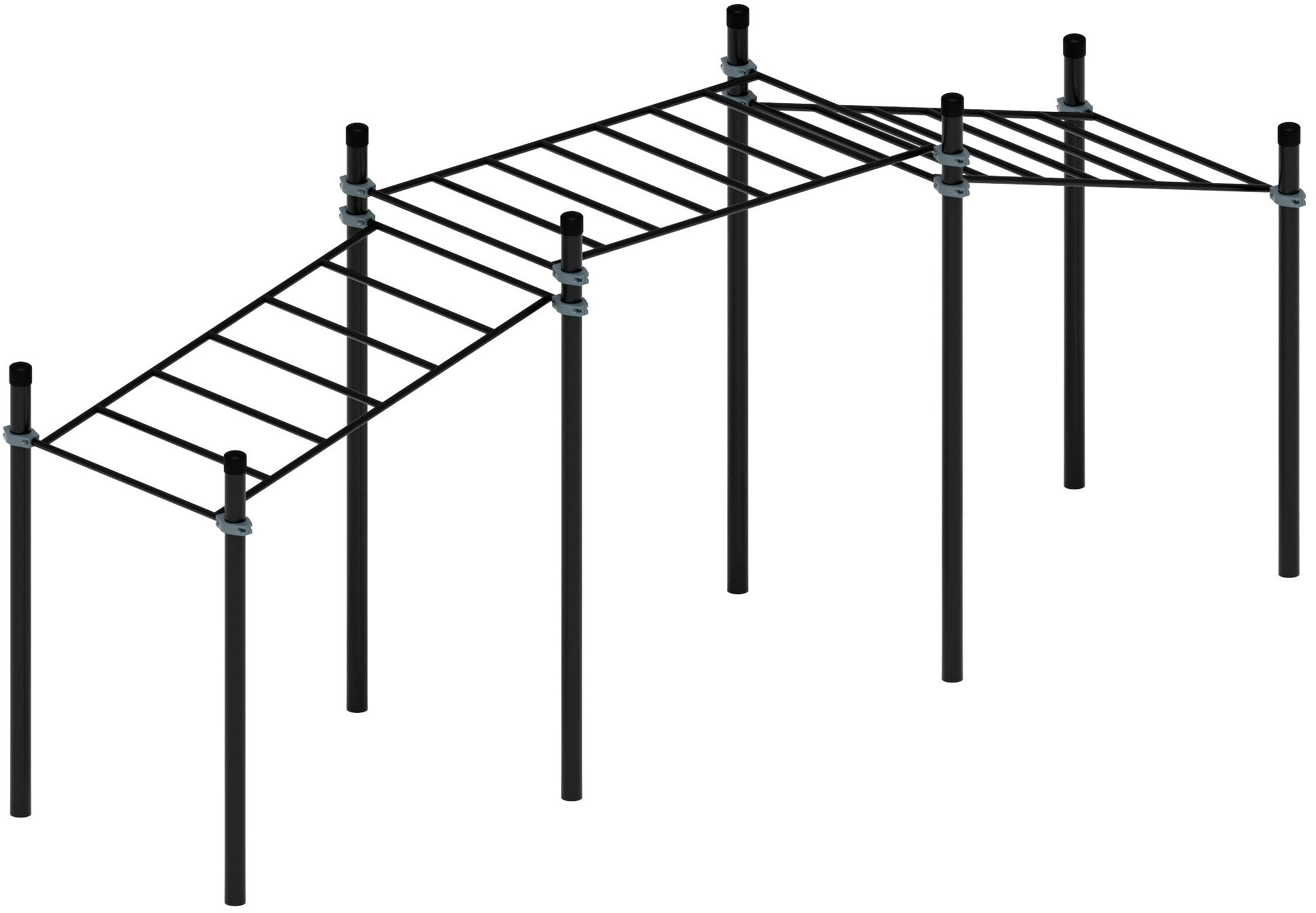 Воркаут ЛОВ 108 серый ВТ 102.22-03