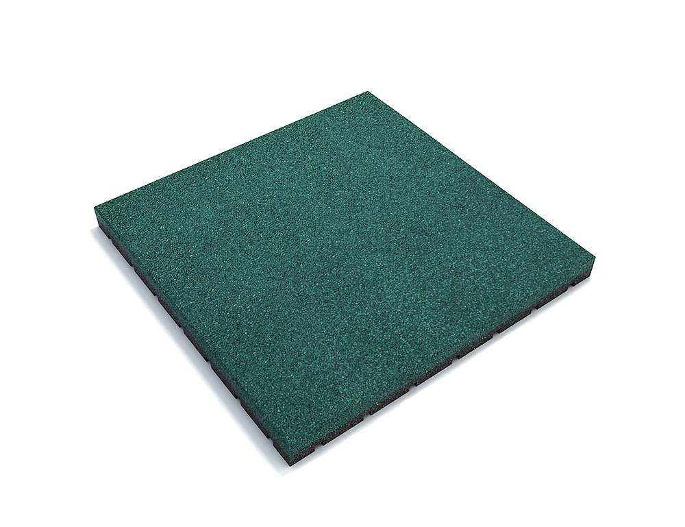 Резиновая плитка 500х500х10 мм