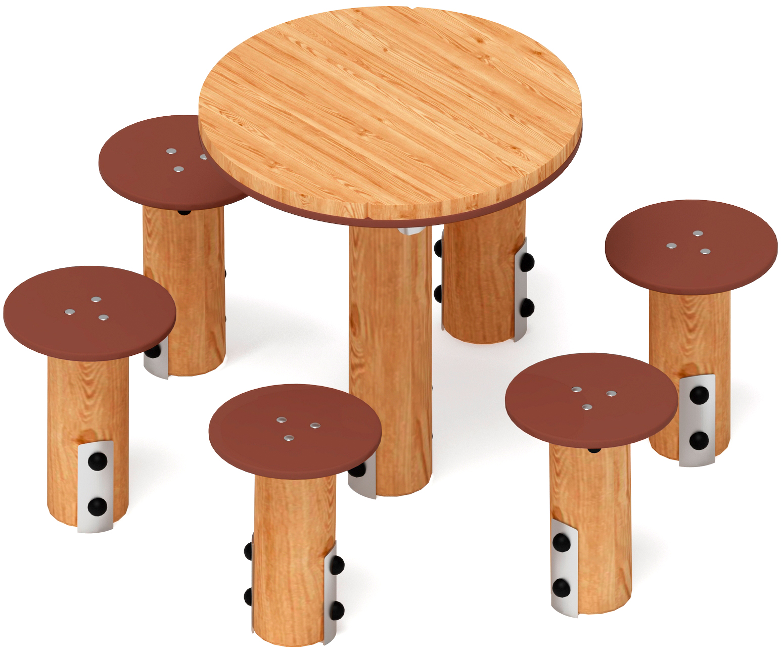 Столик взрослый (лиственница) МФ 32.01.05-Л