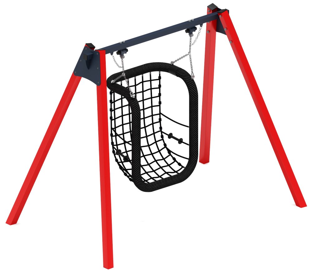 Качели М1 (красный) - ИО 11.М.08.01-01